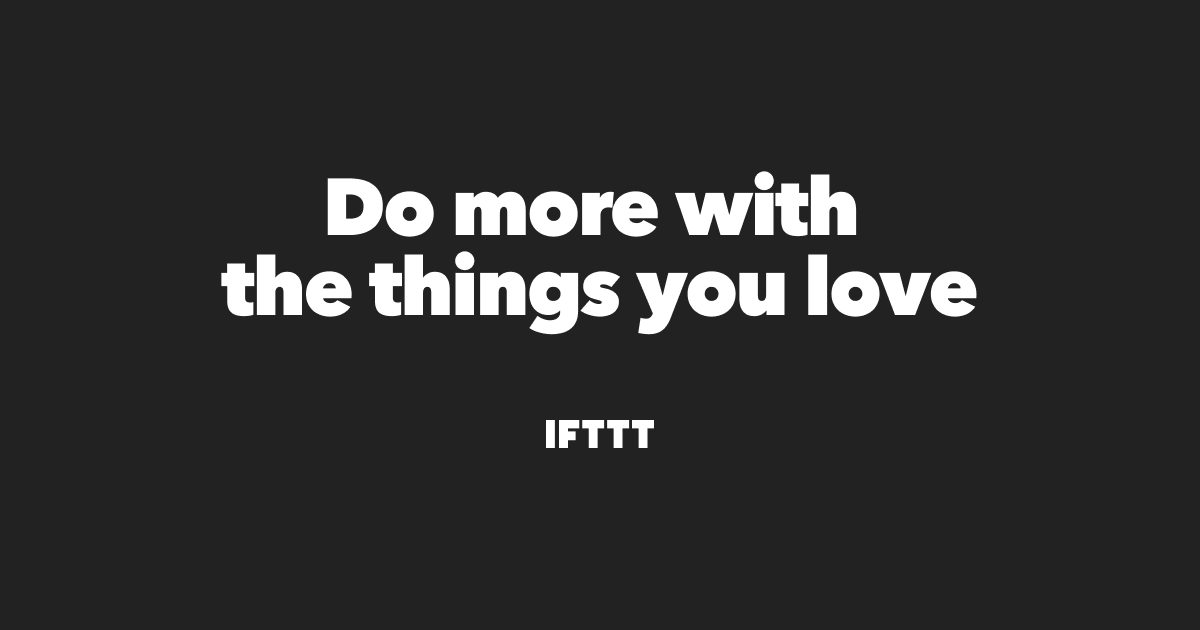 IFTTT logo